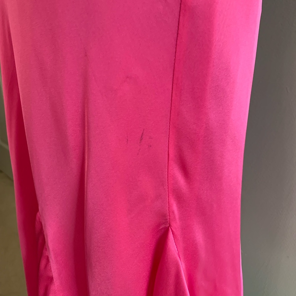 NWT Elegant Pink Ruffle Dress - Picture 11 of 15